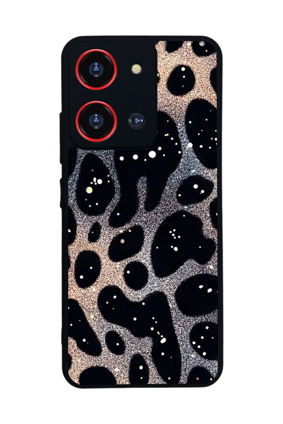 Reeder S19 Max Pro S ZOOM Uyumlu Hologram Leopar Tasarımlı Glossy Premium Kılıf