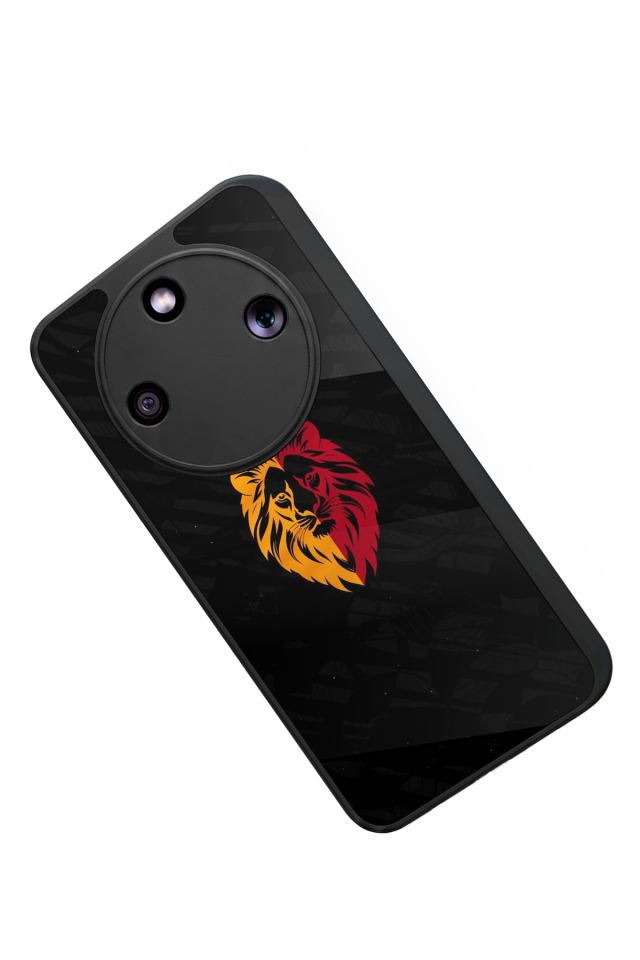 Honor Magic 8 Lite Uyumlu Aslan Tasarımlı Glossy Premium Kılıf