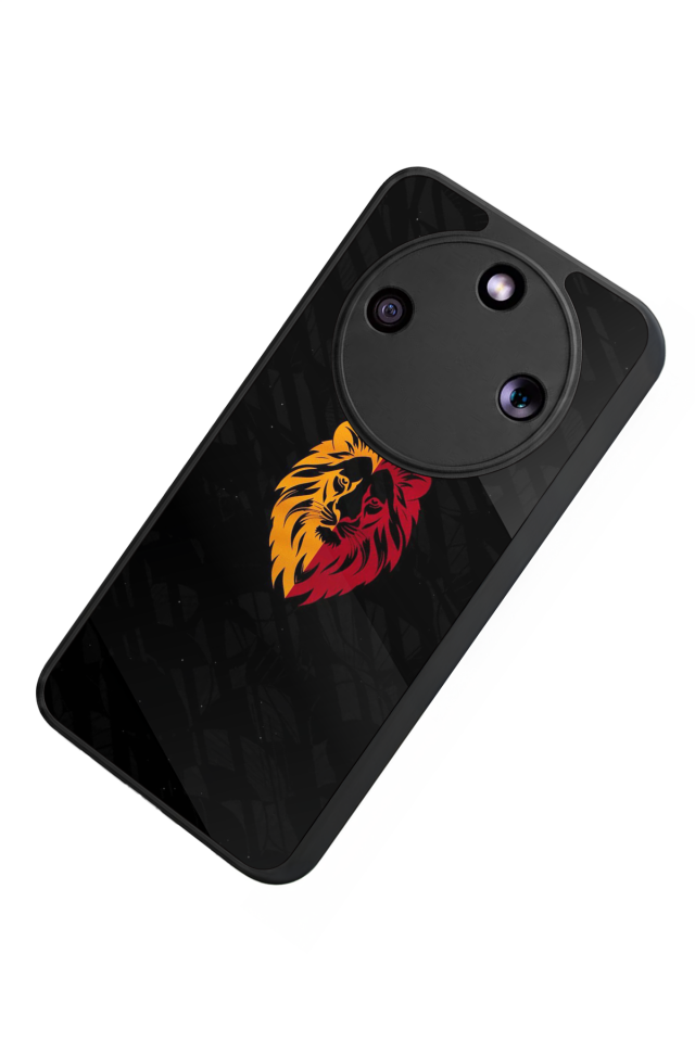 Honor Magic 8 Lite Uyumlu Aslan Tasarımlı Glossy Premium Kılıf