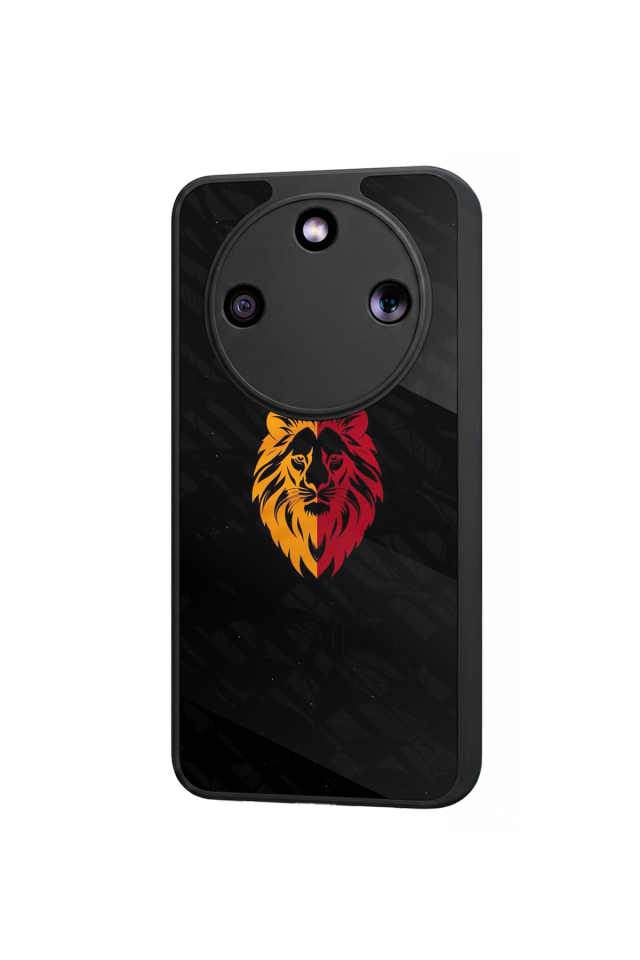 Honor Magic 8 Lite Uyumlu Aslan Tasarımlı Glossy Premium Kılıf