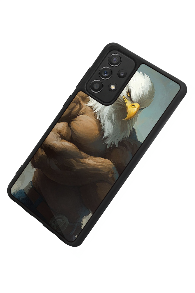 Samsung Galaxy A72 Uyumlu Besiktas Tasarımlı Glossy Premium Kılıf