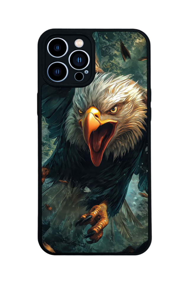 iPhone 12 Pro Max Uyumlu Besiktas Tasarımlı Glossy Premium Kılıf