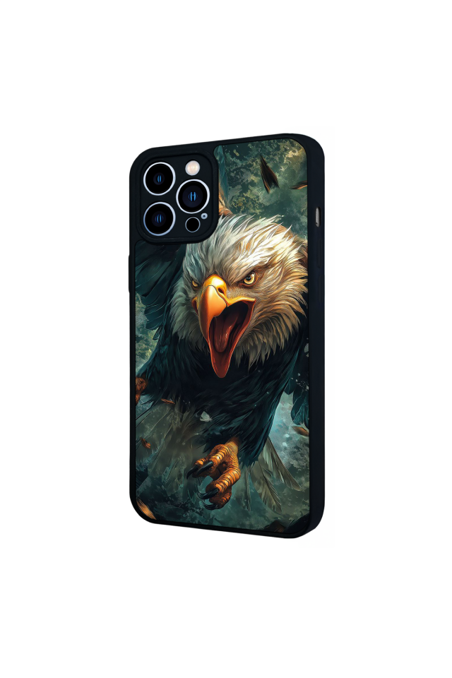 iPhone 12 Pro Max Uyumlu Besiktas Tasarımlı Glossy Premium Kılıf