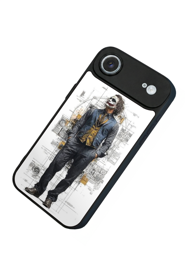 iPhone 17 Air Uyumlu Joker Tasarımlı Glossy Premium Kılıf