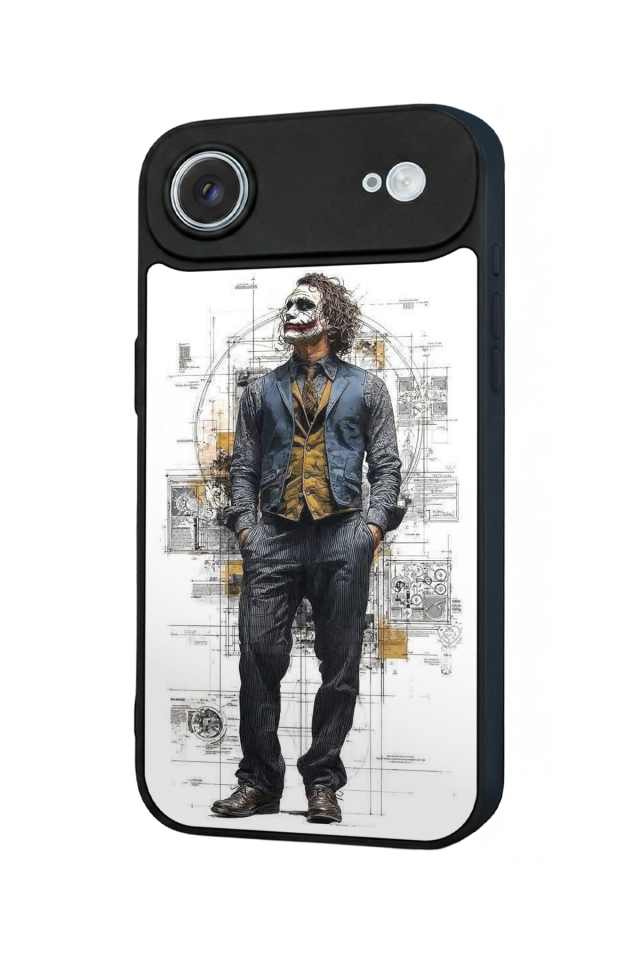 iPhone 17 Air Uyumlu Joker Tasarımlı Glossy Premium Kılıf