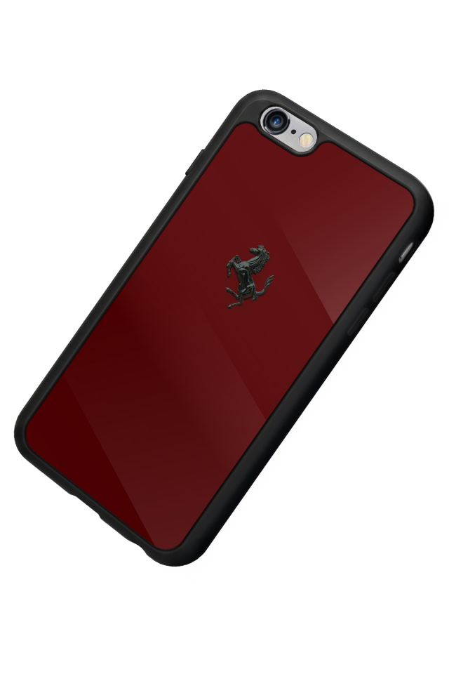 iPhone 6 Plus Uyumlu Kirmizi Tasarımlı Glossy Premium Kılıf