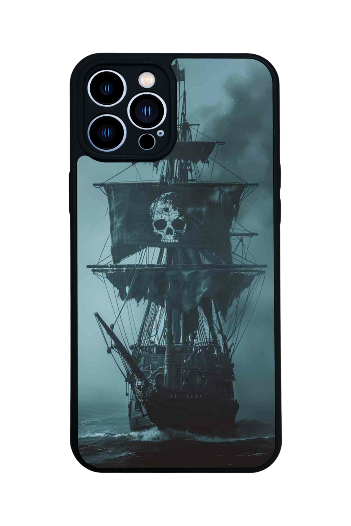 iPhone 13 Pro Max Uyumlu Korsan Tasarımlı Glossy Premium Kılıf