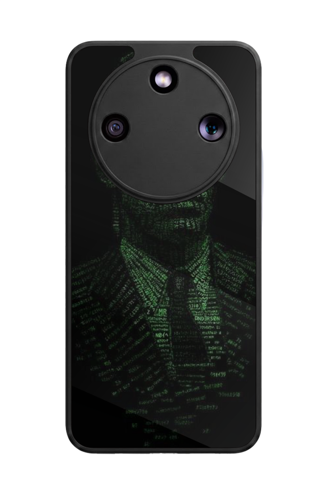 Honor Magic 8 Lite Uyumlu MatriHonor Magic 8 Lite Tasarımlı Glossy Premium Kılıf