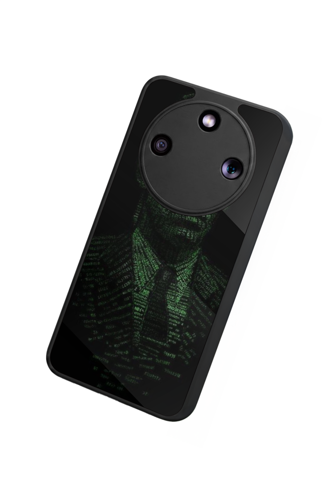Honor Magic 8 Lite Uyumlu MatriHonor Magic 8 Lite Tasarımlı Glossy Premium Kılıf