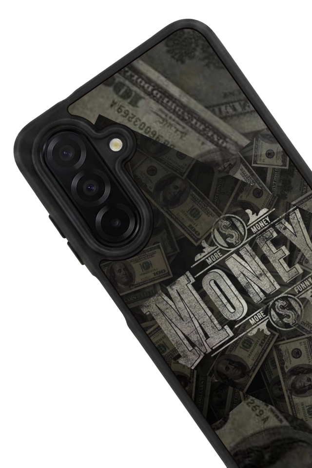 Samsung Galaxy A56 Uyumlu Money Para Tasarımlı Glossy Premium Kılıf