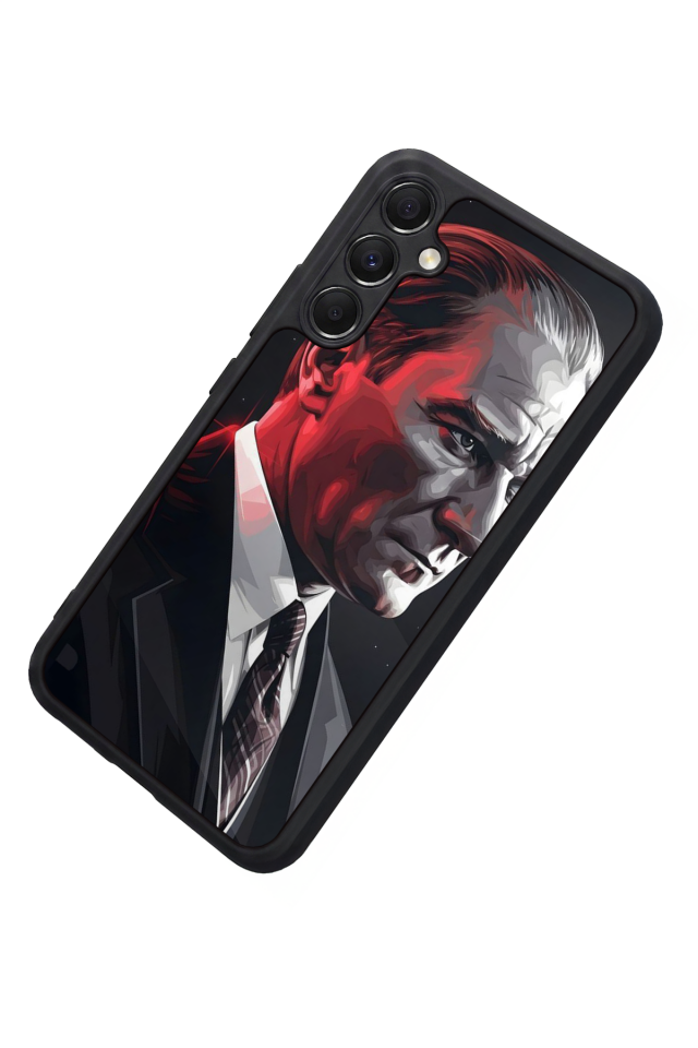 Samsung Galaxy M34 Uyumlu Mustafa Kemal Ataturk Tasarımlı Glossy Premium Kılıf