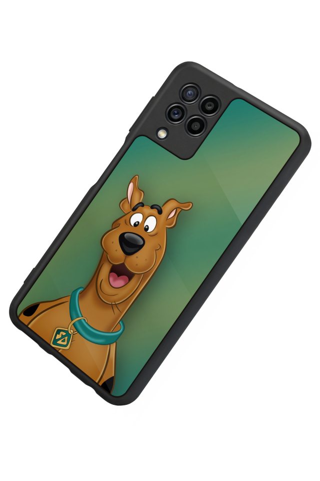 Samsung Galaxy M32 Uyumlu Scooby Doo Tasarımlı Glossy Premium Kılıf