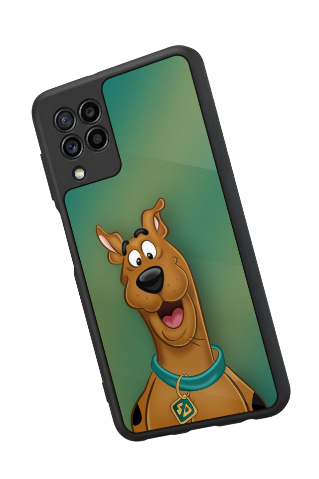 Samsung Galaxy M32 Uyumlu Scooby Doo Tasarımlı Glossy Premium Kılıf