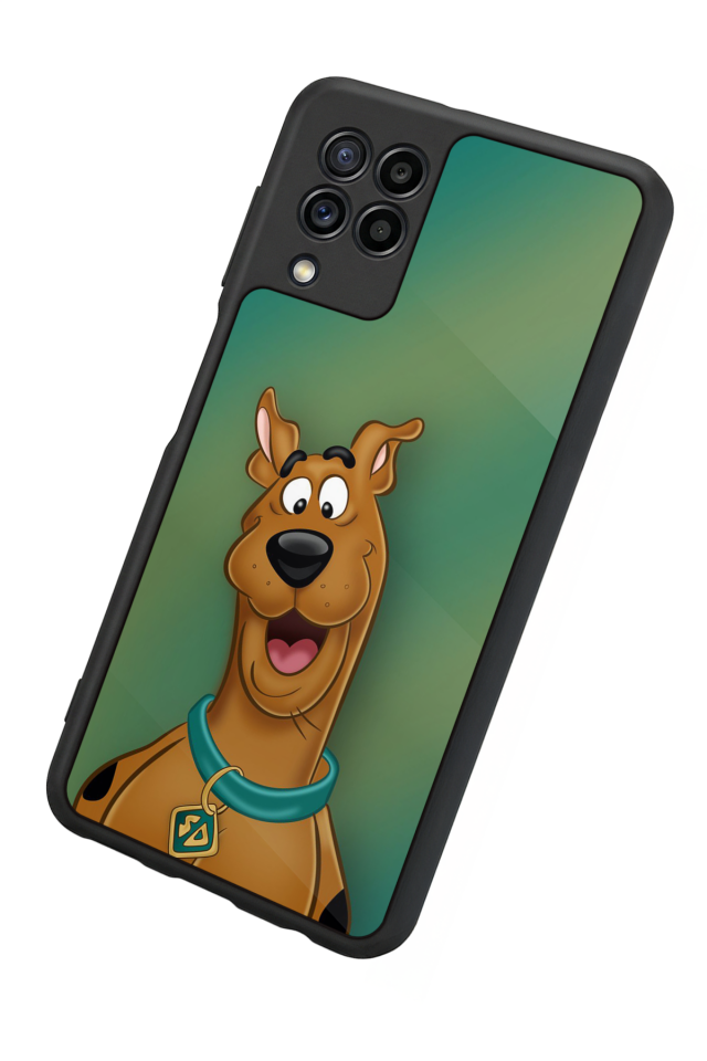 Samsung Galaxy M32 Uyumlu Scooby Doo Tasarımlı Glossy Premium Kılıf