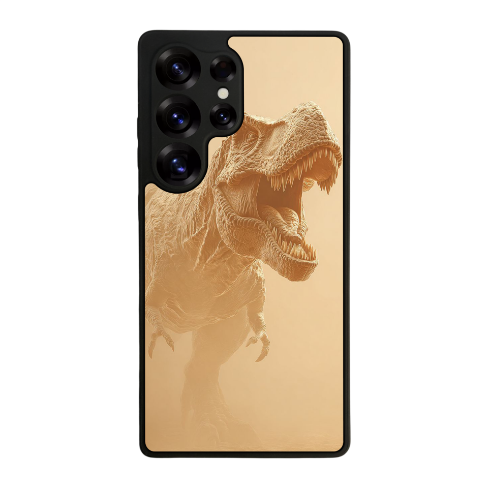 Samsung Galaxy S25 Ultra Uyumlu Dinazor Tasarımlı Glossy Premium Kılıf