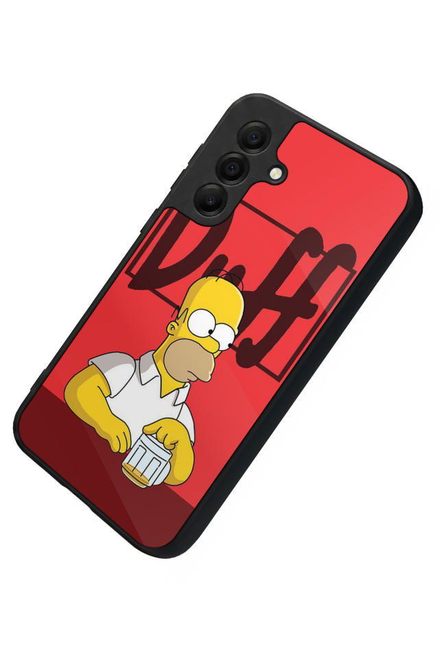 Samsung Galaxy A17 Uyumlu The Simpsons Tasarımlı Glossy Premium Kılıf