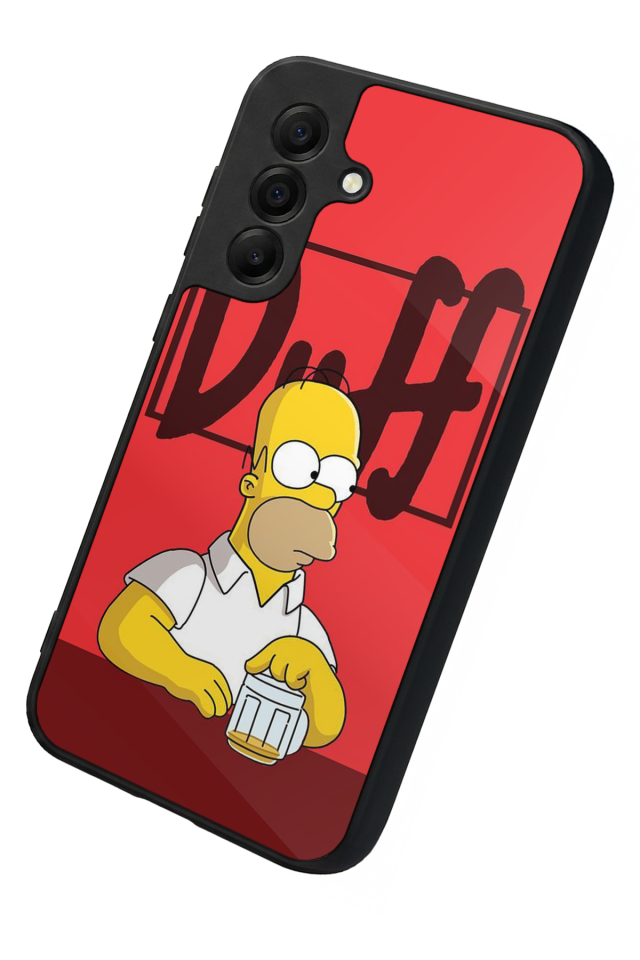 Samsung Galaxy A17 Uyumlu The Simpsons Tasarımlı Glossy Premium Kılıf