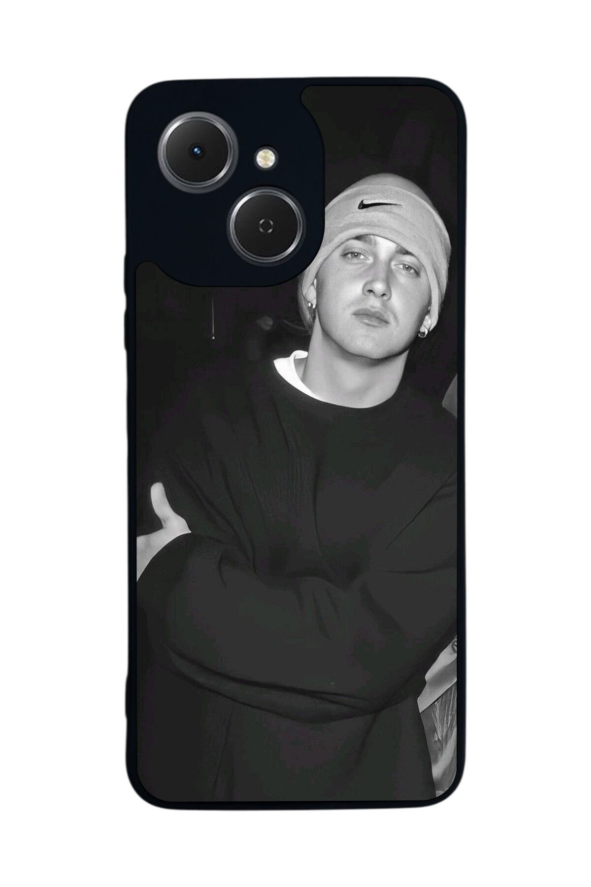 Tecno Spark 40C Uyumlu Eminem Tasarımlı Glossy Premium Kılıf