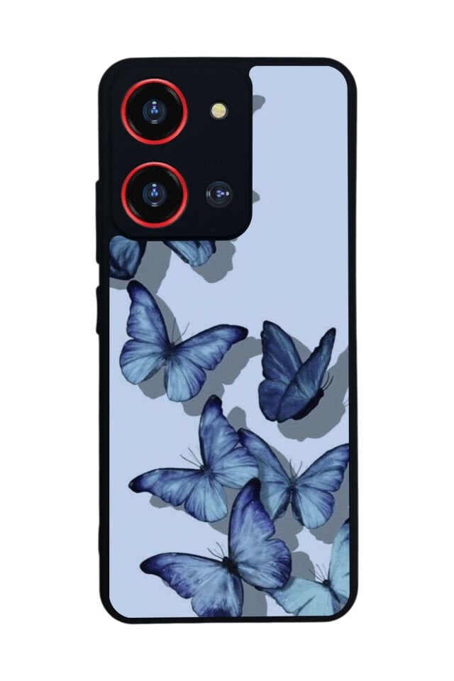 Reeder S19 Max Pro S ZOOM Uyumlu Kelebek Tasarımlı Glossy Premium Kılıf