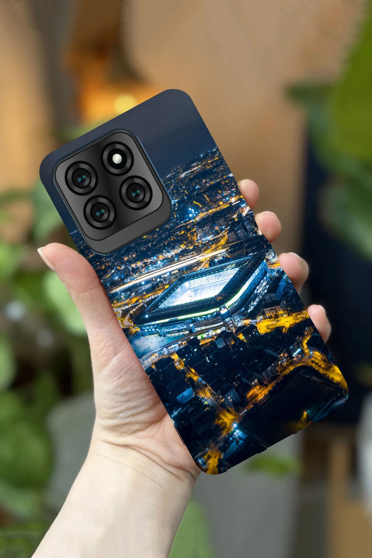 Reeder S71 Uyumlu Kamera Korumalı Futbol Takımı Desenli HD Baskılı Silikon Kılıf