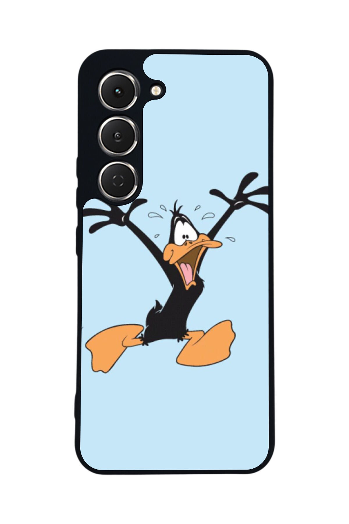 Tecno Spark 40 Pro Uyumlu Daffy duck Tasarımlı Glossy Premium Kılıf
