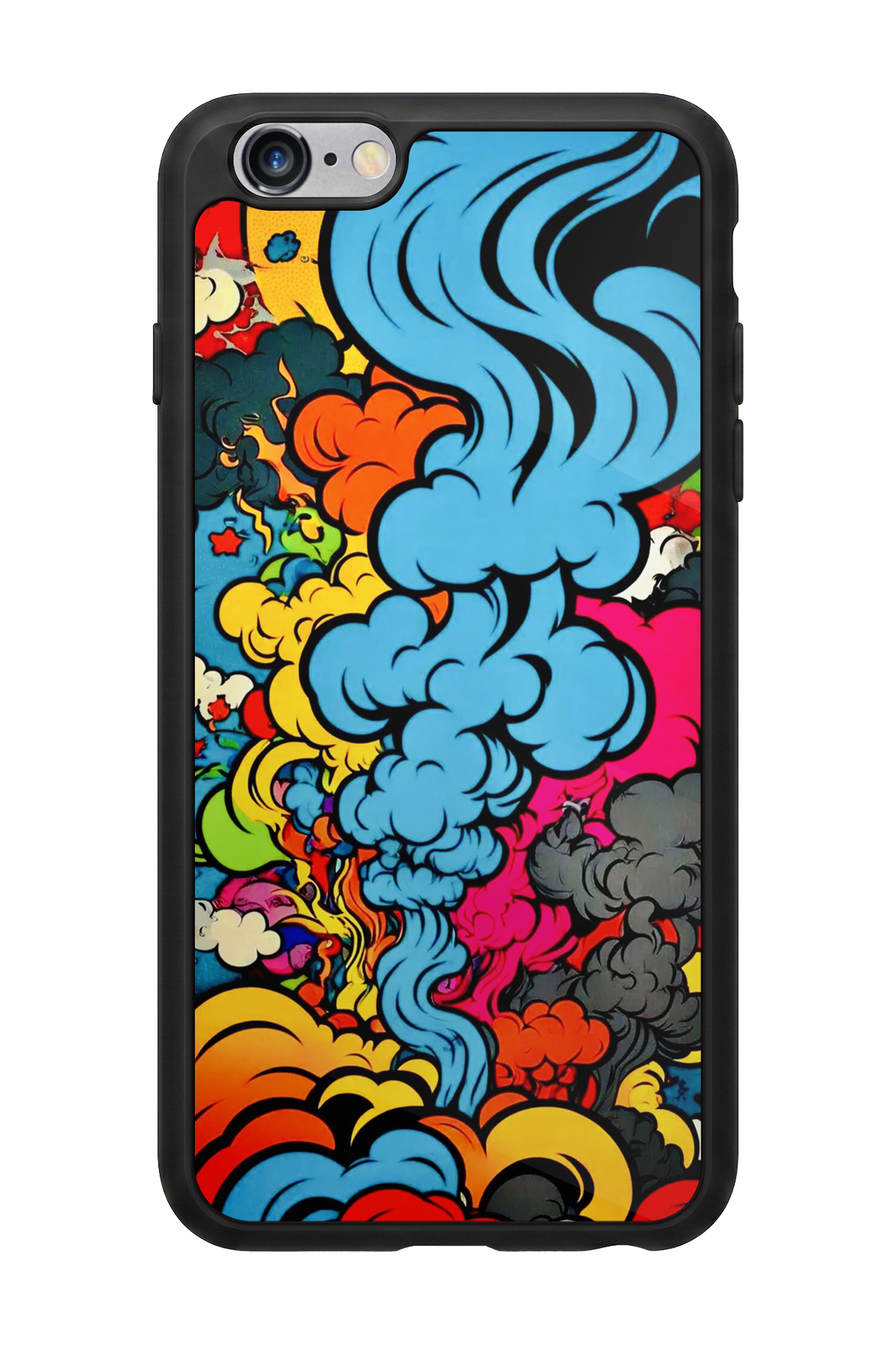 iPhone 6s Plus Uyumlu Abstract Tasarımlı Glossy Premium Kılıf