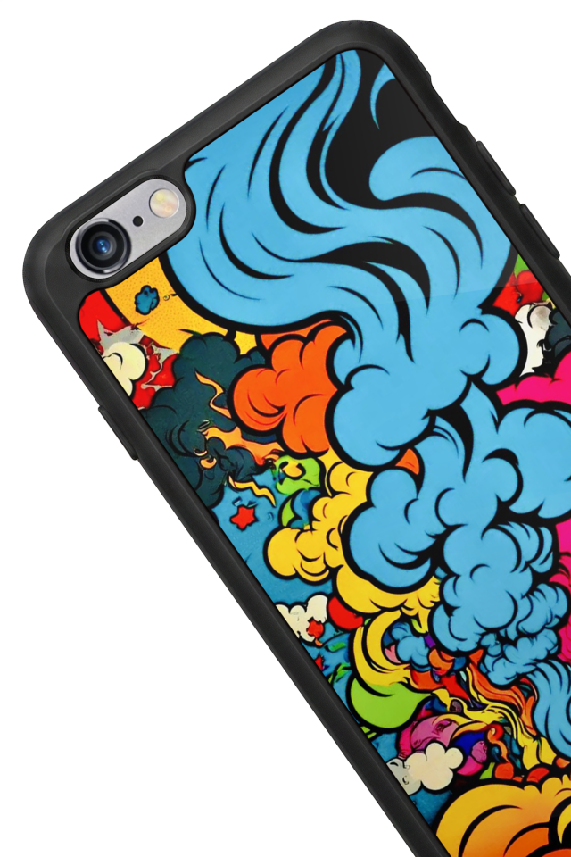 iPhone 6s Plus Uyumlu Abstract Tasarımlı Glossy Premium Kılıf
