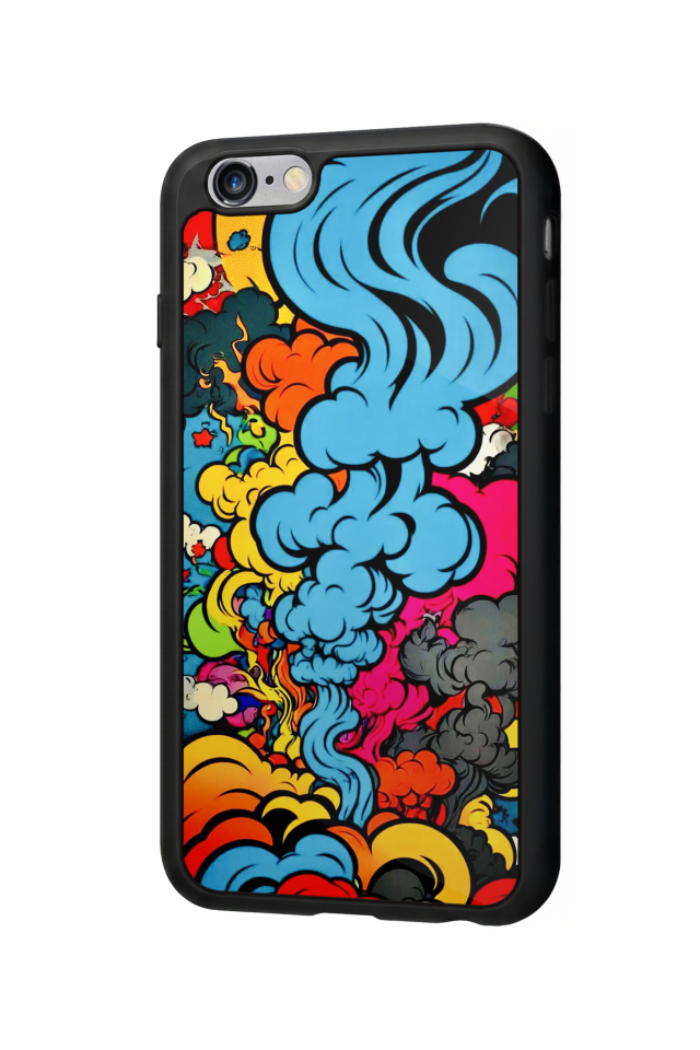 iPhone 6s Plus Uyumlu Abstract Tasarımlı Glossy Premium Kılıf