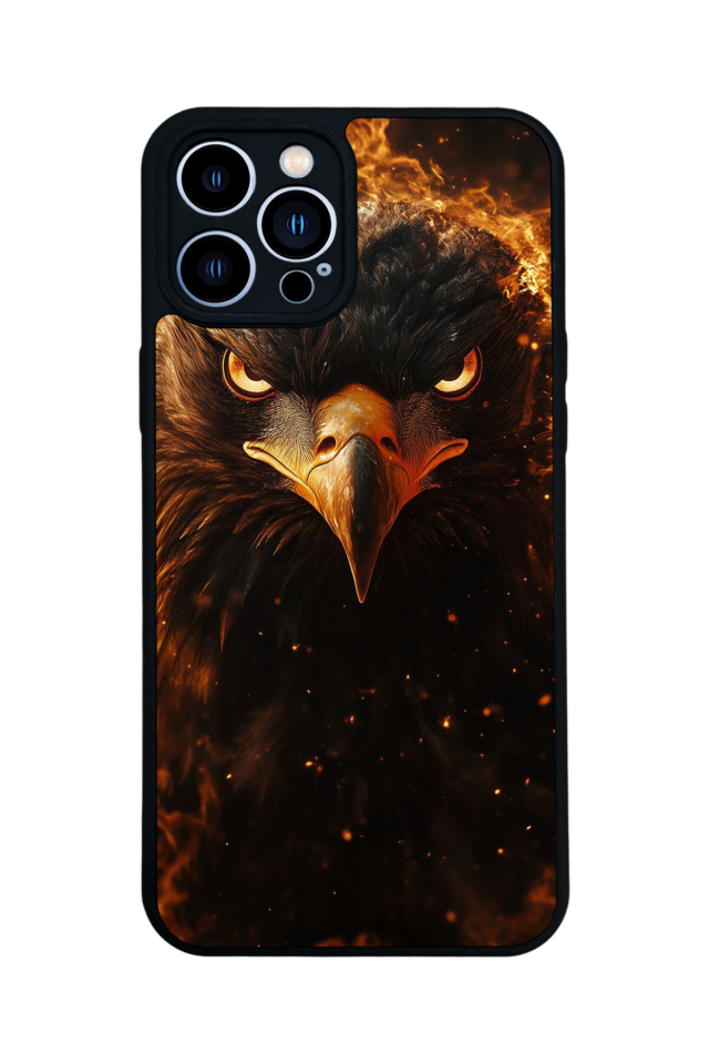 iPhone 12 Pro Max Uyumlu Besiktas Tasarımlı Glossy Premium Kılıf