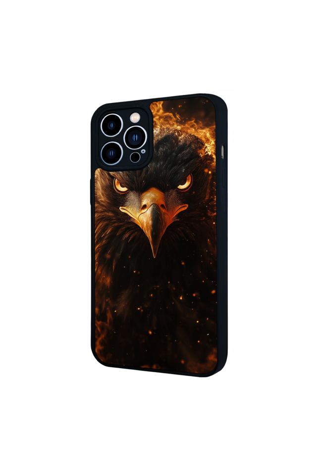 iPhone 12 Pro Max Uyumlu Besiktas Tasarımlı Glossy Premium Kılıf