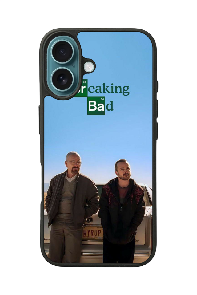 iPhone 16 Plus Uyumlu BreakingBad Tasarımlı Glossy Premium Kılıf