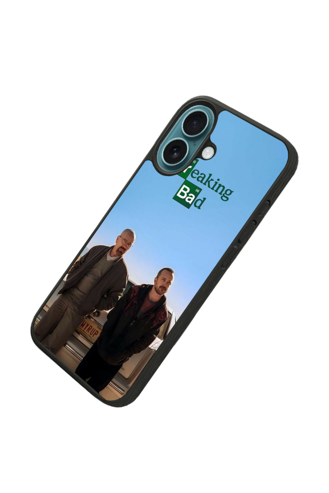iPhone 16 Plus Uyumlu BreakingBad Tasarımlı Glossy Premium Kılıf