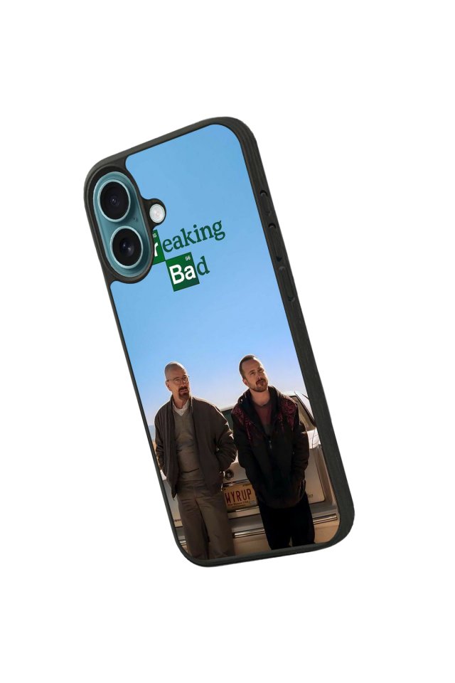 iPhone 16 Plus Uyumlu BreakingBad Tasarımlı Glossy Premium Kılıf