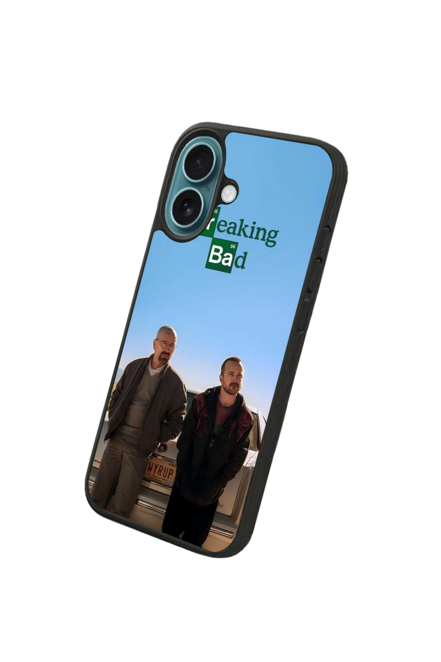 iPhone 16 Plus Uyumlu BreakingBad Tasarımlı Glossy Premium Kılıf