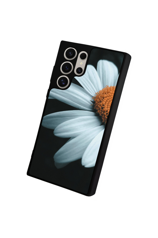 Samsung Galaxy S23 Ultra Uyumlu Cicek Tasarımlı Glossy Premium Kılıf