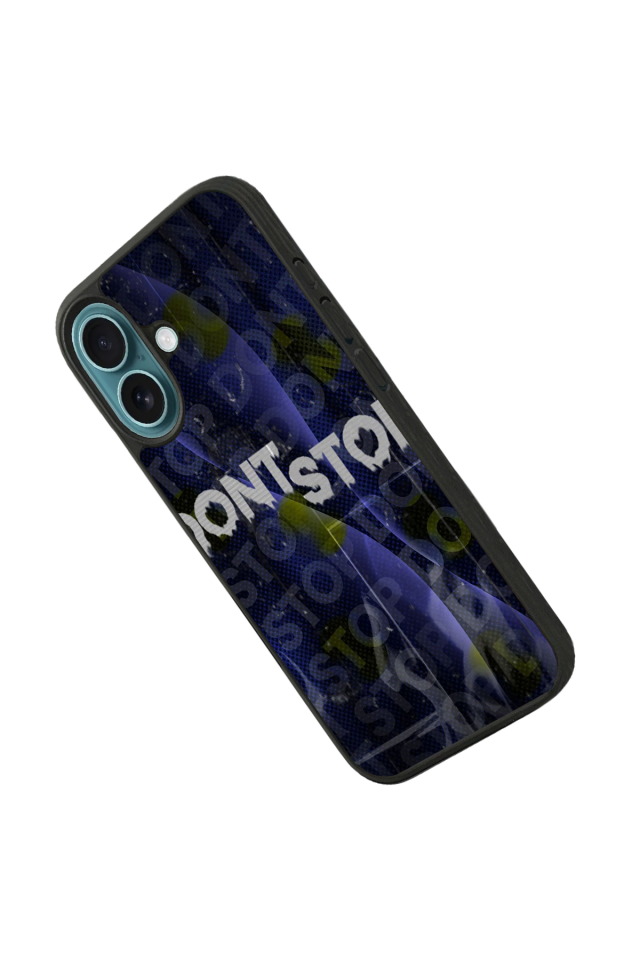 iPhone 16 Uyumlu Dont Stop Tasarımlı Glossy Premium Kılıf