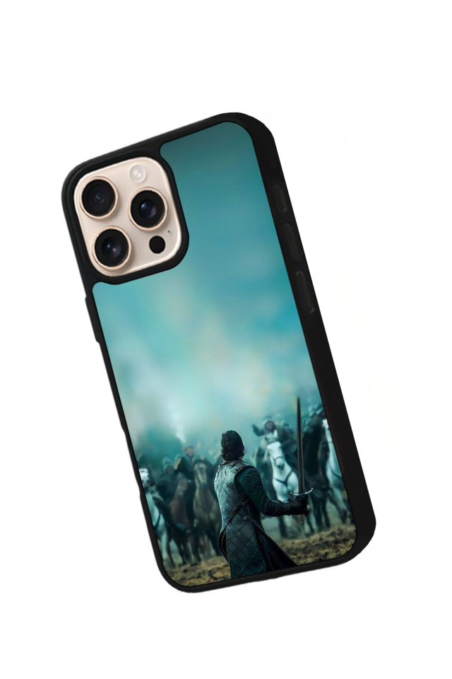 iPhone 14 Pro Max Uyumlu GameOfThrones Tasarımlı Glossy Premium Kılıf