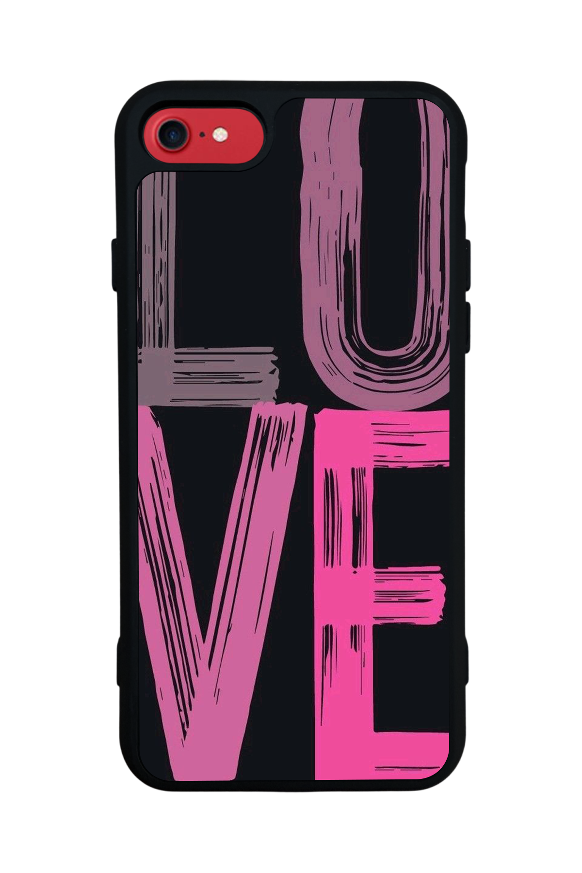 iPhone 8 Uyumlu Love Tasarımlı Glossy Premium Kılıf