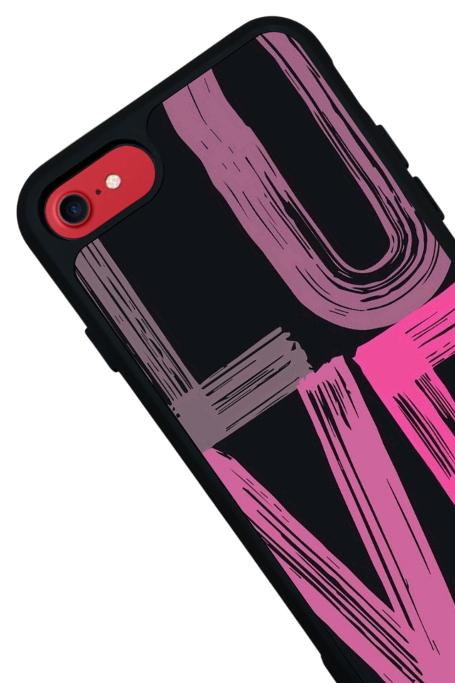 iPhone 8 Uyumlu Love Tasarımlı Glossy Premium Kılıf