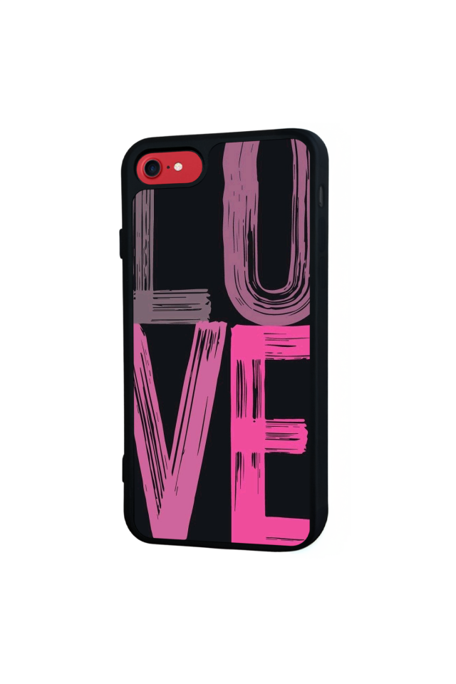 iPhone 8 Uyumlu Love Tasarımlı Glossy Premium Kılıf