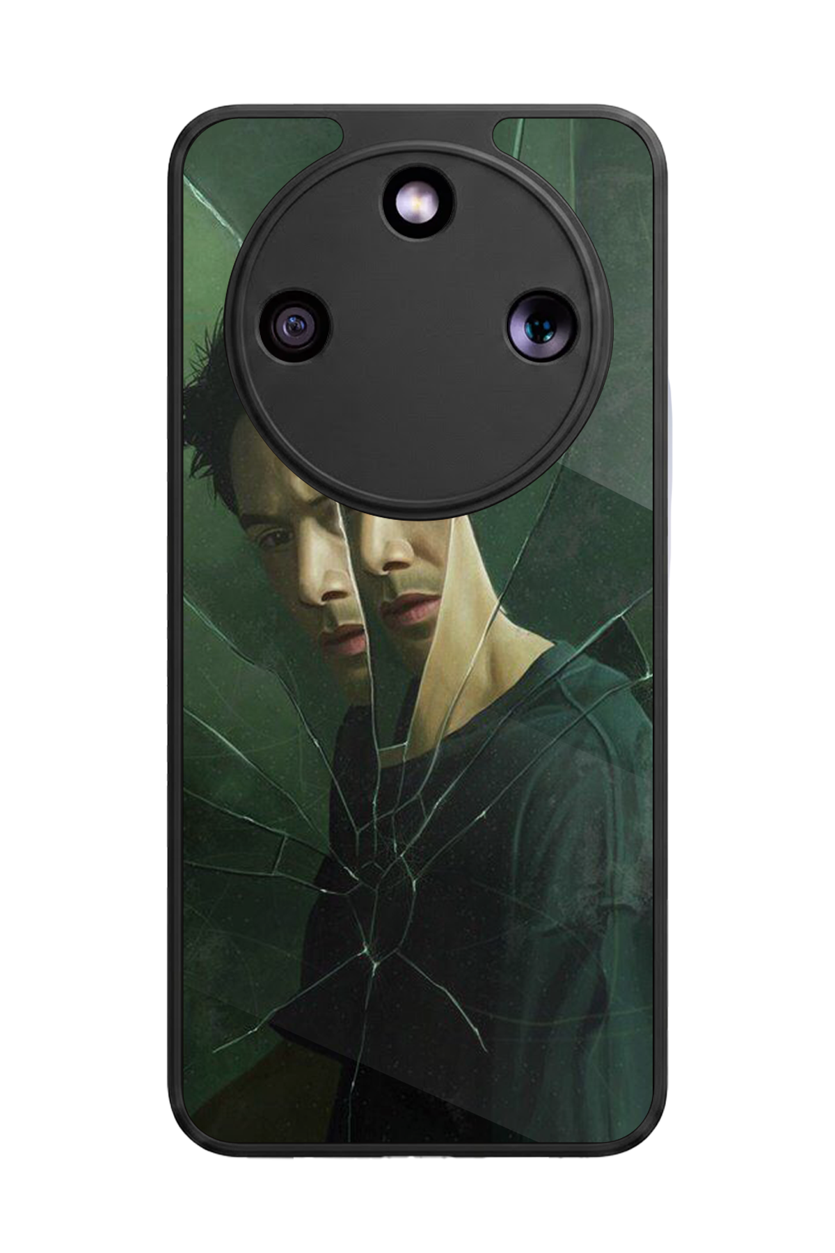 Honor Magic 8 Lite Uyumlu MatriHonor Magic 8 Lite Tasarımlı Glossy Premium Kılıf