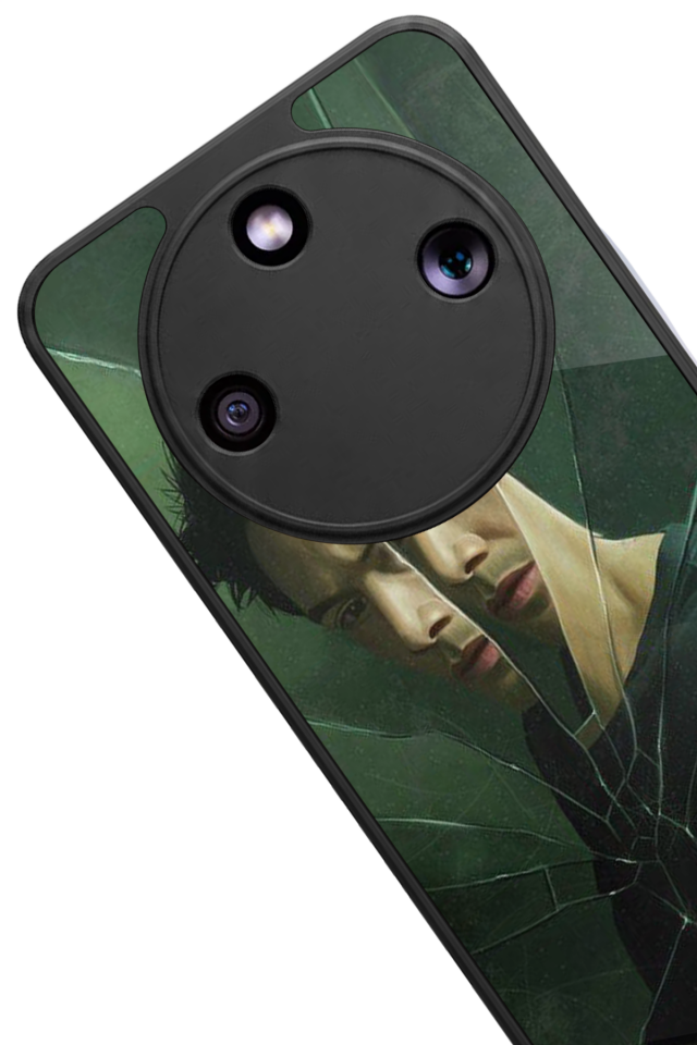 Honor Magic 8 Lite Uyumlu MatriHonor Magic 8 Lite Tasarımlı Glossy Premium Kılıf