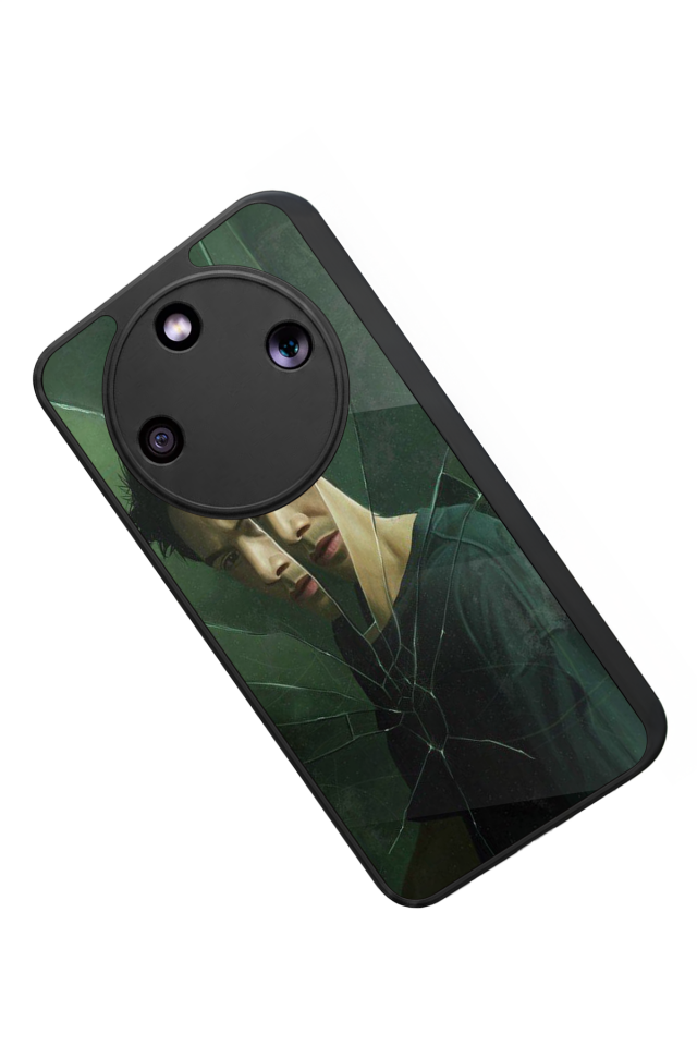 Honor Magic 8 Lite Uyumlu MatriHonor Magic 8 Lite Tasarımlı Glossy Premium Kılıf