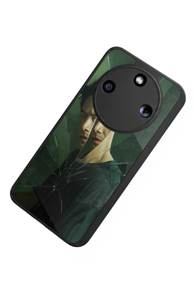 Honor Magic 8 Lite Uyumlu MatriHonor Magic 8 Lite Tasarımlı Glossy Premium Kılıf