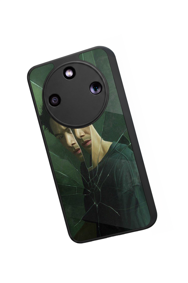 Honor Magic 8 Lite Uyumlu MatriHonor Magic 8 Lite Tasarımlı Glossy Premium Kılıf