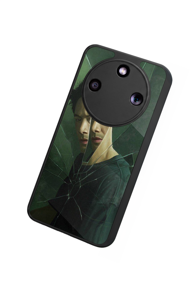 Honor Magic 8 Lite Uyumlu MatriHonor Magic 8 Lite Tasarımlı Glossy Premium Kılıf
