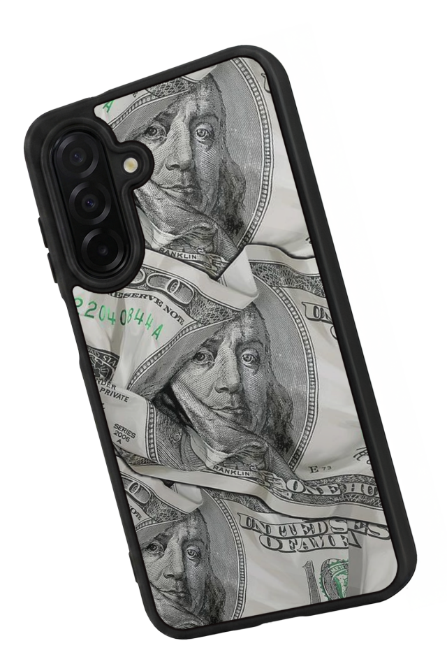 Samsung Galaxy A56 Uyumlu Money Para Tasarımlı Glossy Premium Kılıf