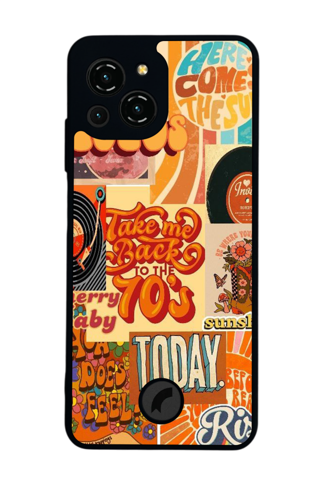 Reeder S23 Pro Max Uyumlu Poster Tasarımlı Glossy Premium Kılıf