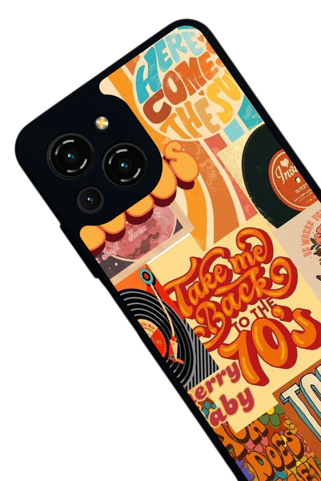 Reeder S23 Pro Max Uyumlu Poster Tasarımlı Glossy Premium Kılıf