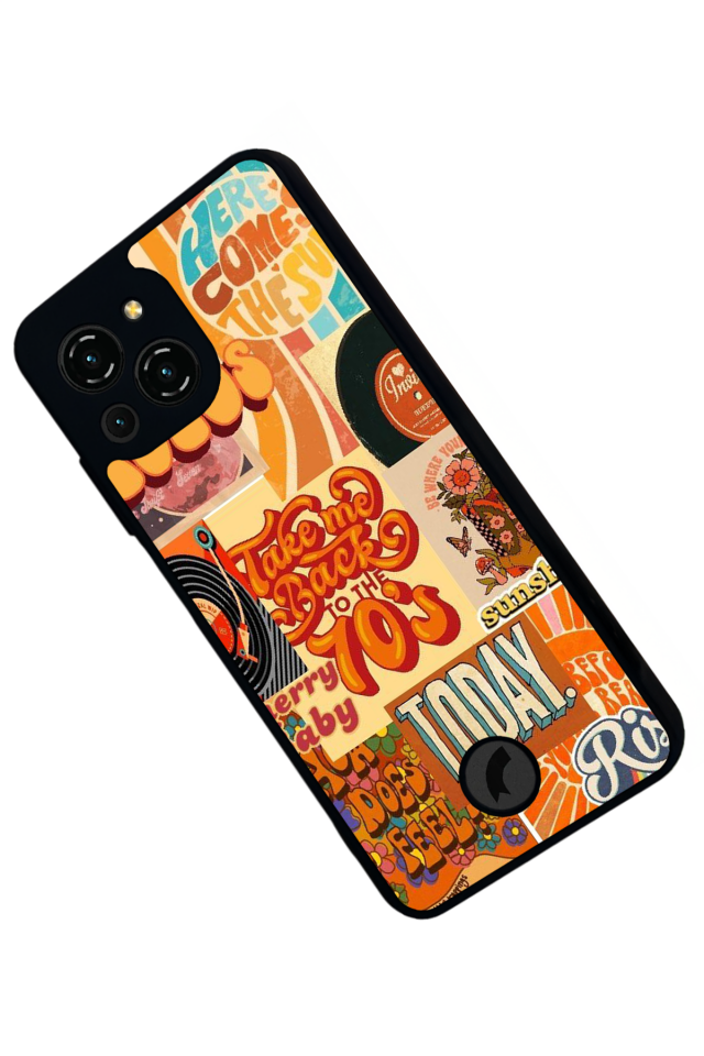 Reeder S23 Pro Max Uyumlu Poster Tasarımlı Glossy Premium Kılıf